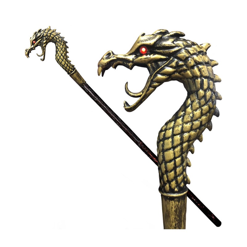 Gold Dragon Staff