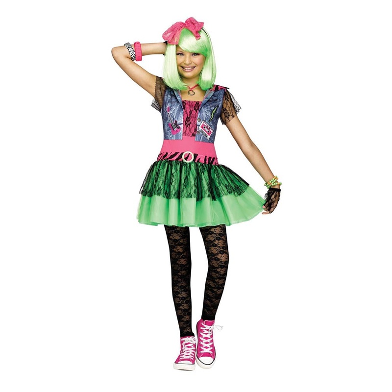 Rockin 80s Girls Costume