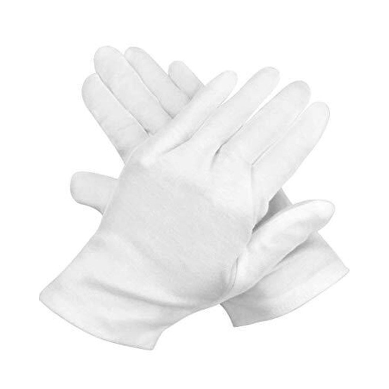 White Adult Gloves