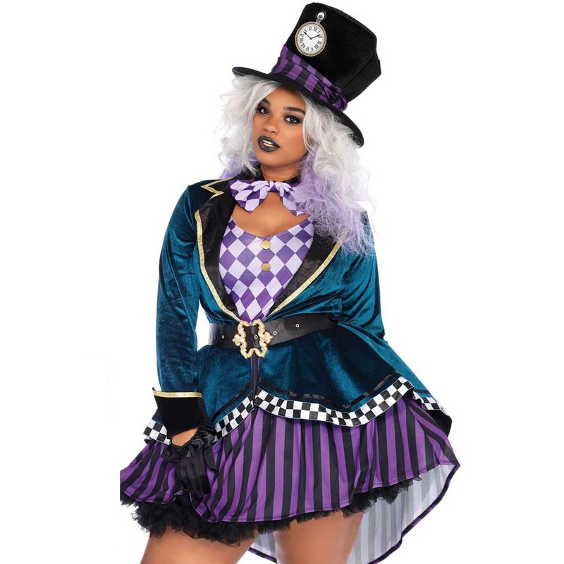 Delightful Hatter Plus Size Womens Costume