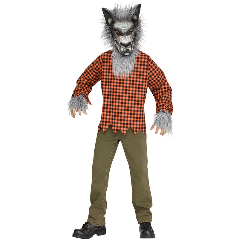 Raging Werewolf Boys Costume