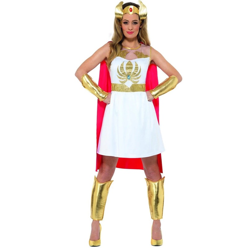 She-Ra Glitter Print Womens Costume