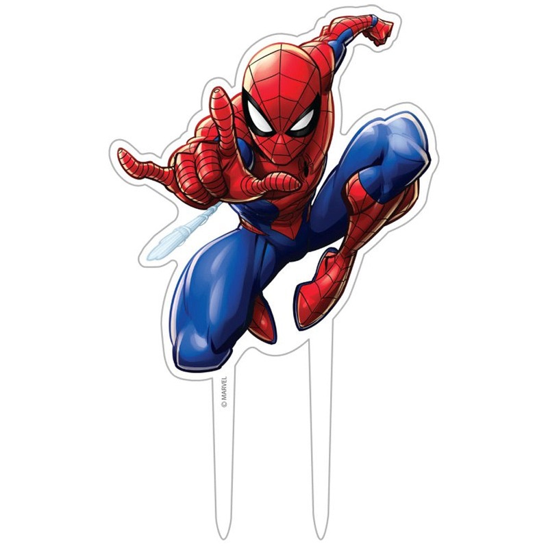 Spiderman Webbed Wonder Acrylic Cake Topper