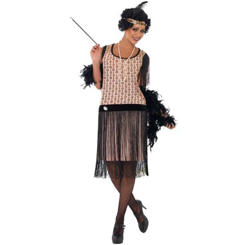 1920s Coco Flapper Womens Costume