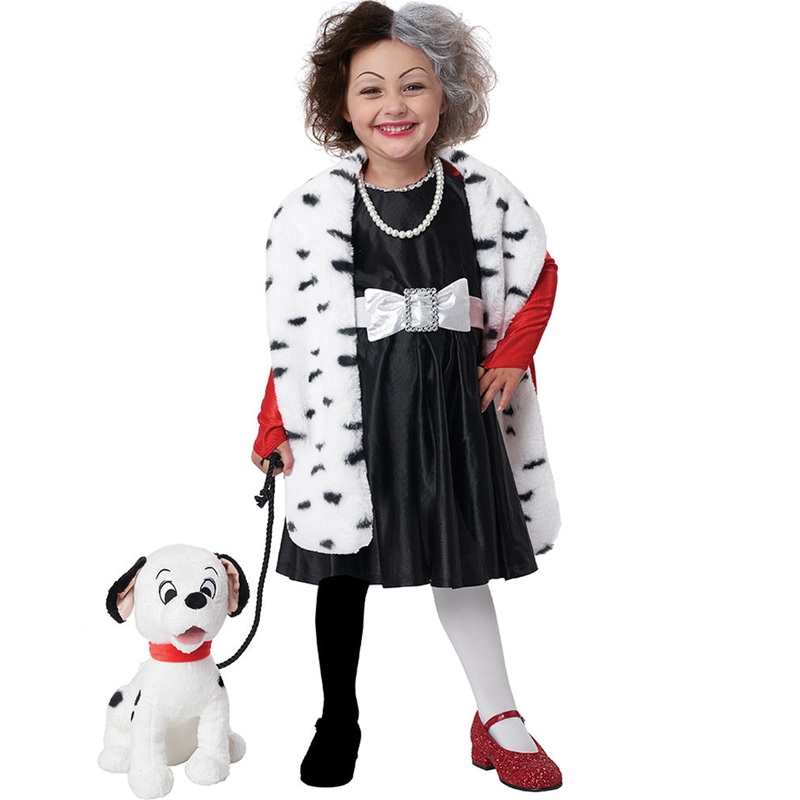 Dalmatian Diva Toddler Girls Costume