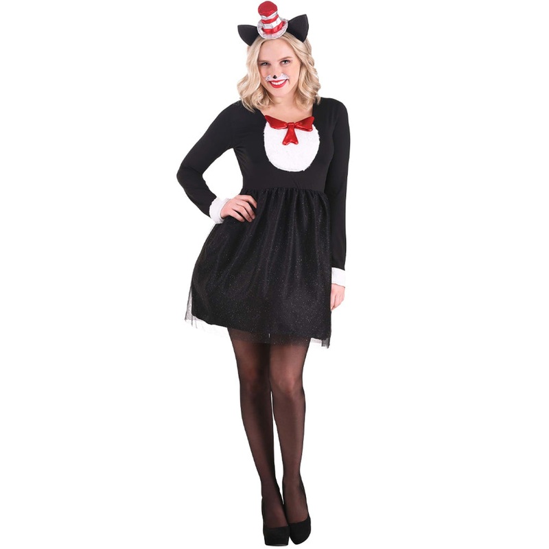 Dr Seuss The Cat in the Hat Womens Costume
