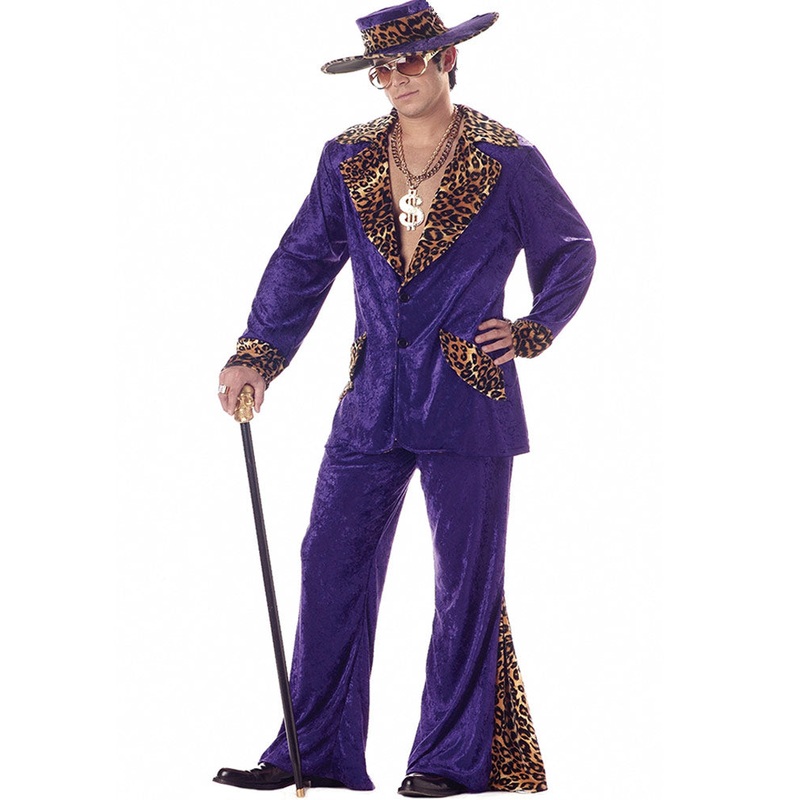 Purple Pimp Mens Costume