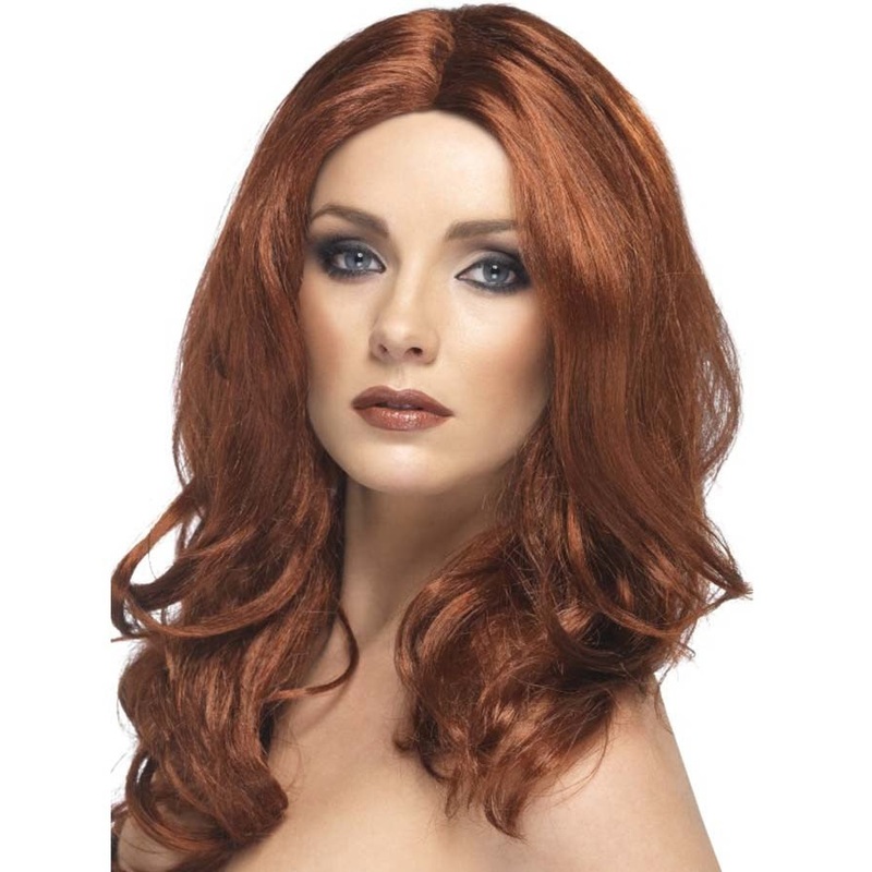 Superstar Long Auburn Wig