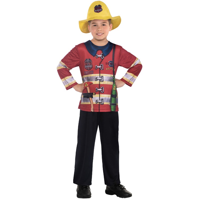 Sustainable Fire Fighter Boys Costume