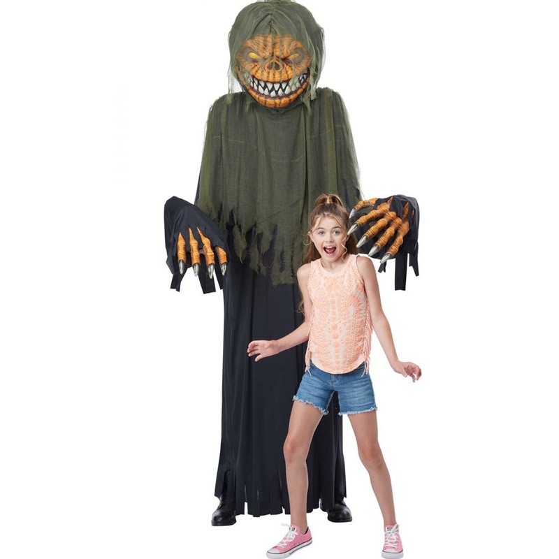 Towering Terror Pumpkin Adult Costume or Hanging Prop 6m