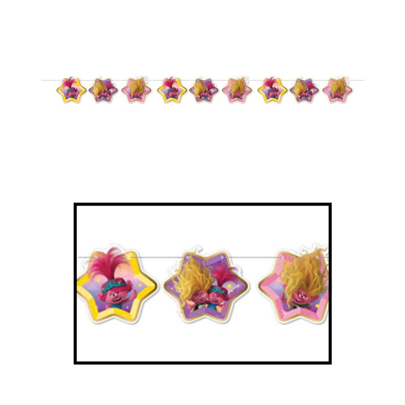 Trolls 3 Band Together Garland 2.8m