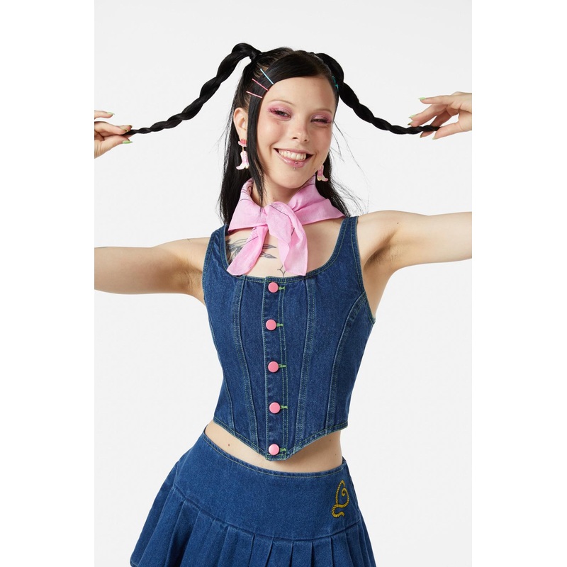 Bandit Denim Corset