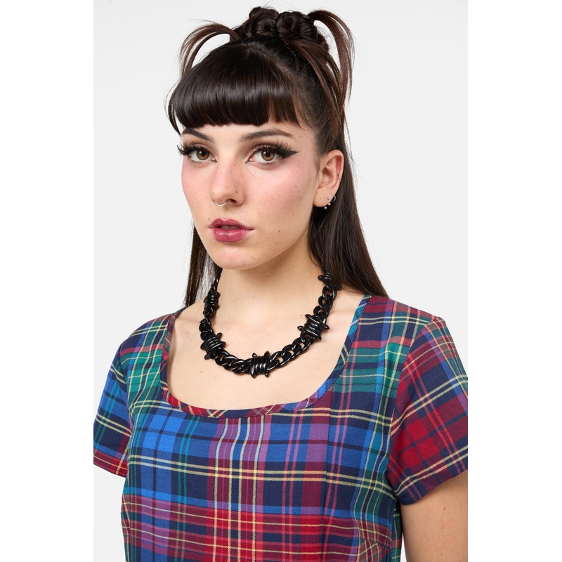 Barbed Chunky Choker Necklace