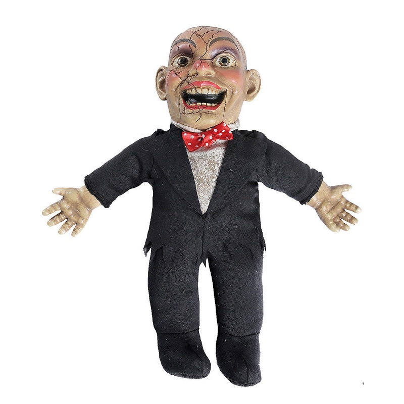Charlie with Sound Animated Ventriloquist Doll 38cm