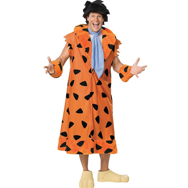 Fred Flintstone Deluxe Mens Plus Size Costume