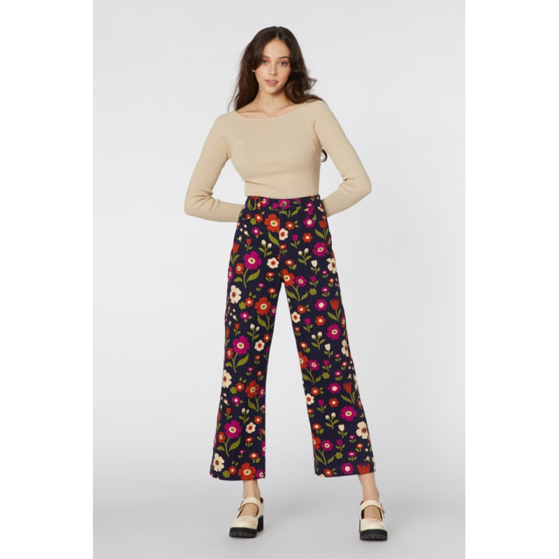 Ingrid Floral Jean