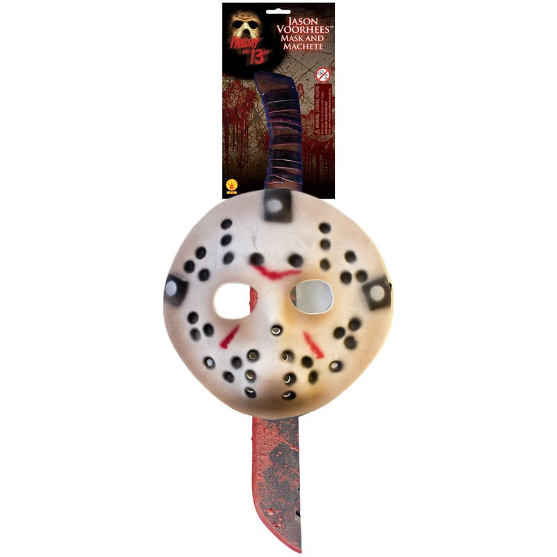 Jason Mask and Machete Set