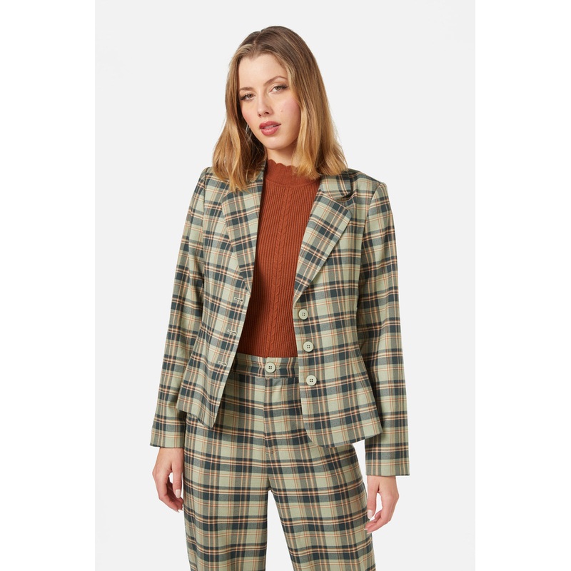 Jeannie Check Blazer