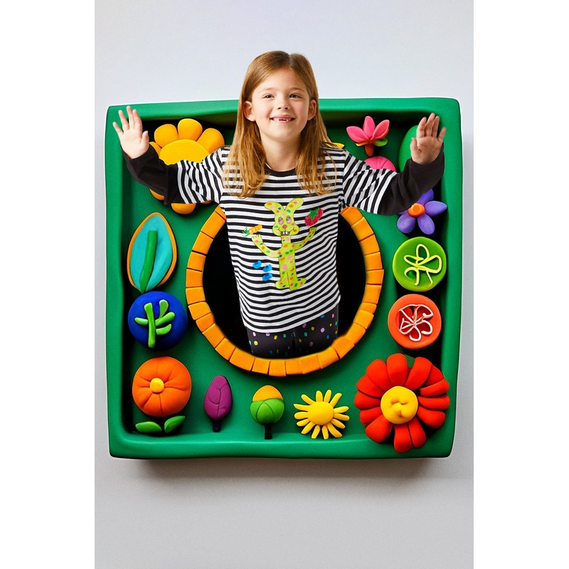 Juggling Bunny Kids 2 in 1 Ls Tee