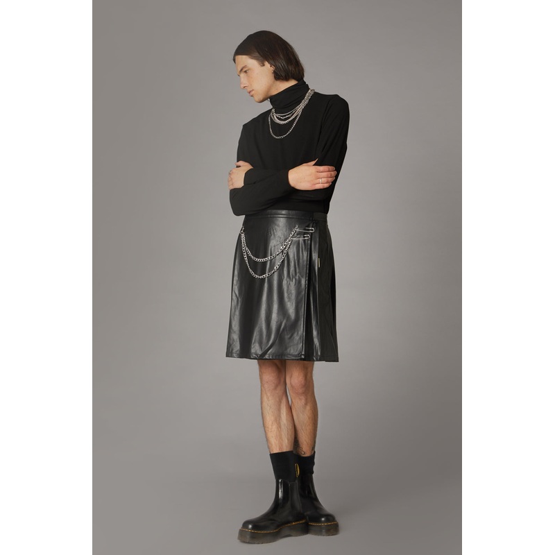 PU Goth Skirt