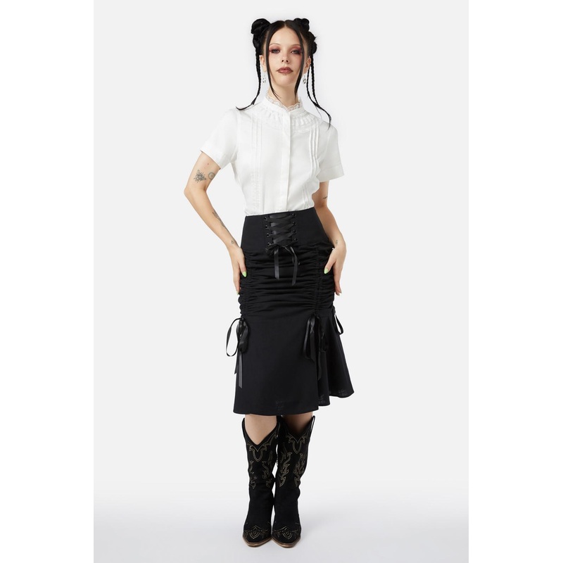 Saloon Ruched Skirt