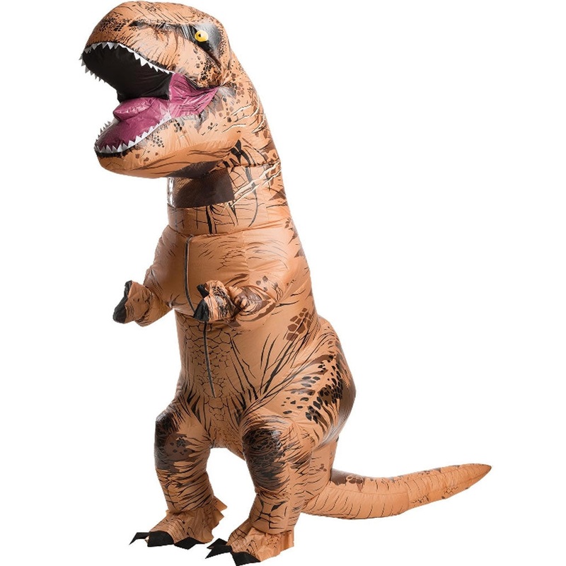 T Rex with Sound Inflatable Mens Costume
