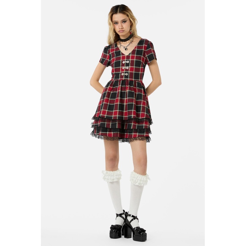 Boundless Tartan Dress