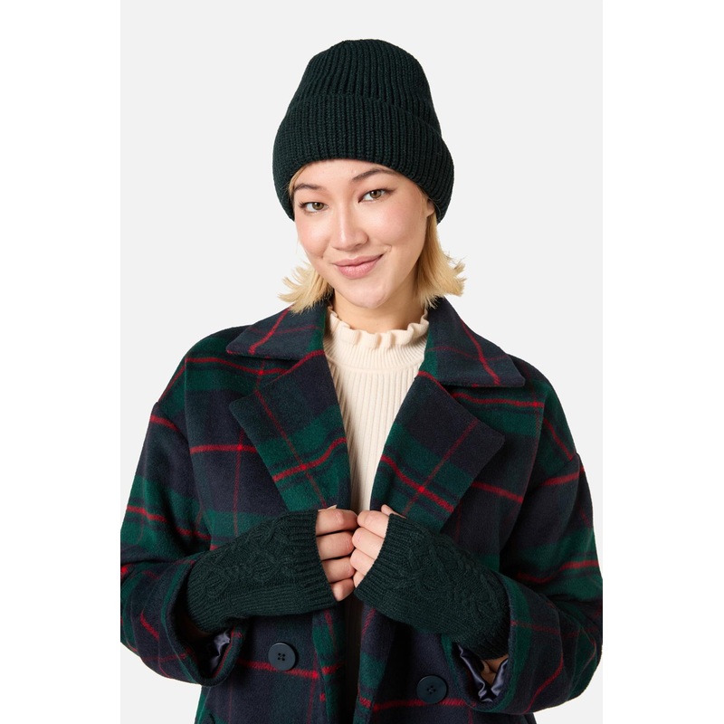 Dark Teal Rib Beanie