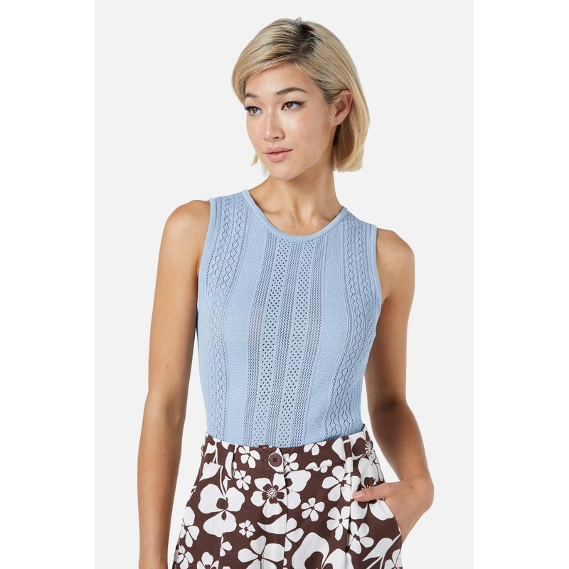 Fran Lace Knit Tank