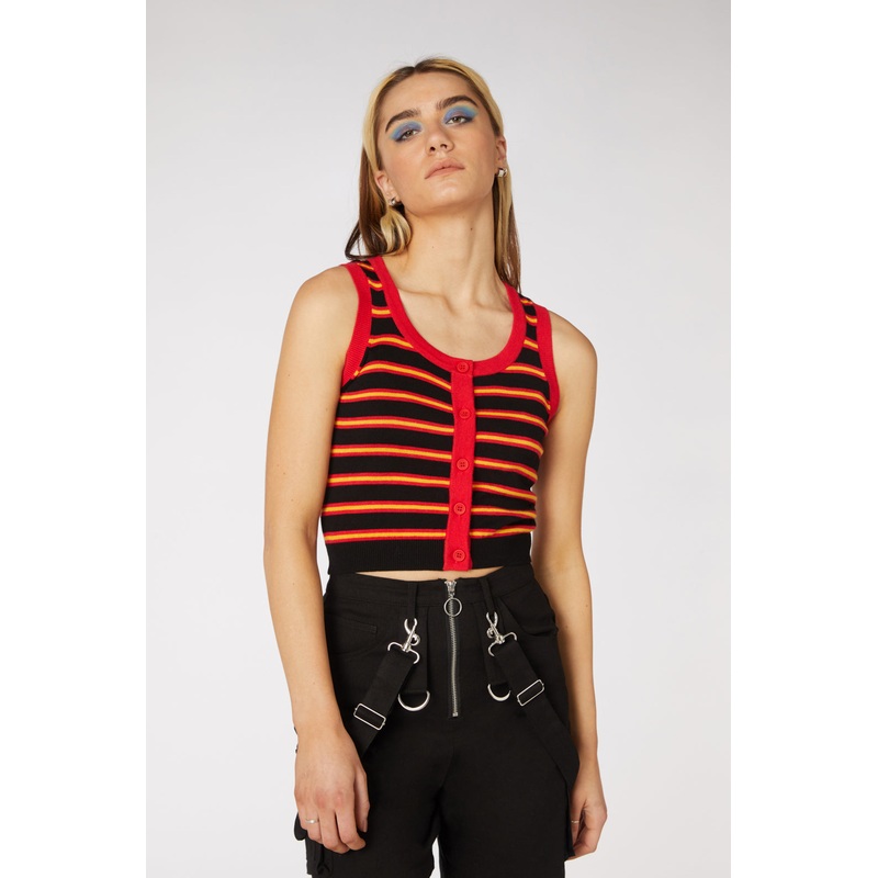 Fury Stripe Sleeveless Knit