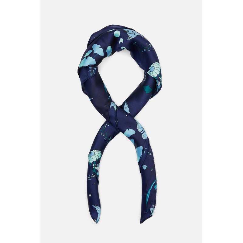 Nocturnal Satin Scarf