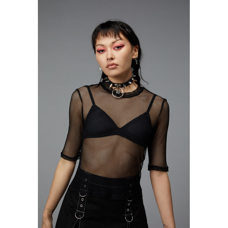 Wide Mesh Top
