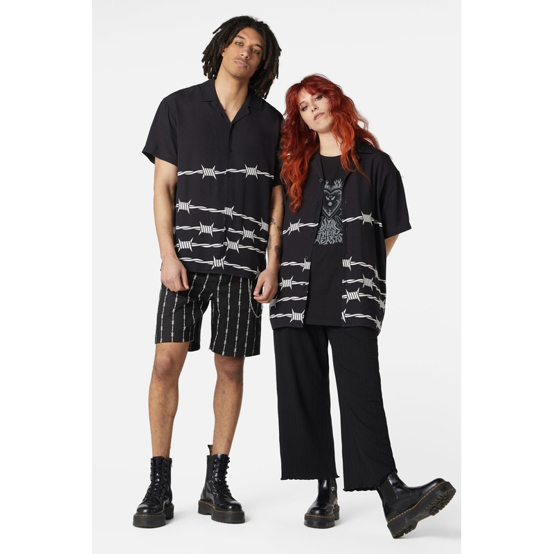 Barbed Wire Border SS Shirt