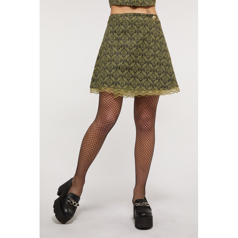 Brocade Lita Lace Skirt