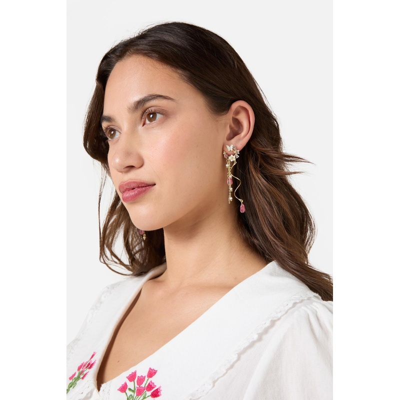 Dainty Butterfly Earrings