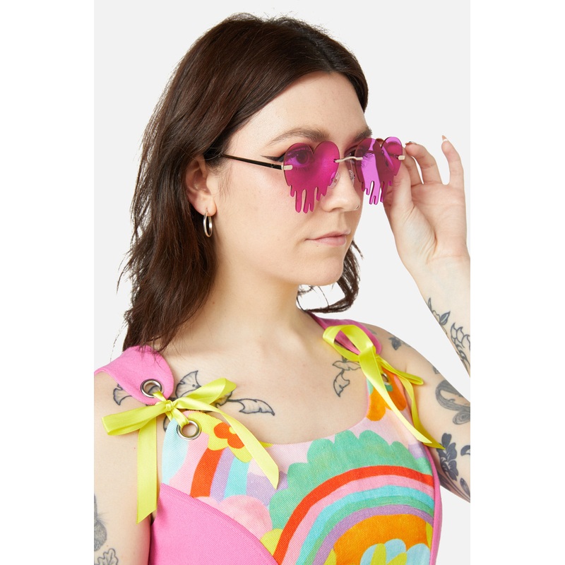 Dripping Heart Glasses