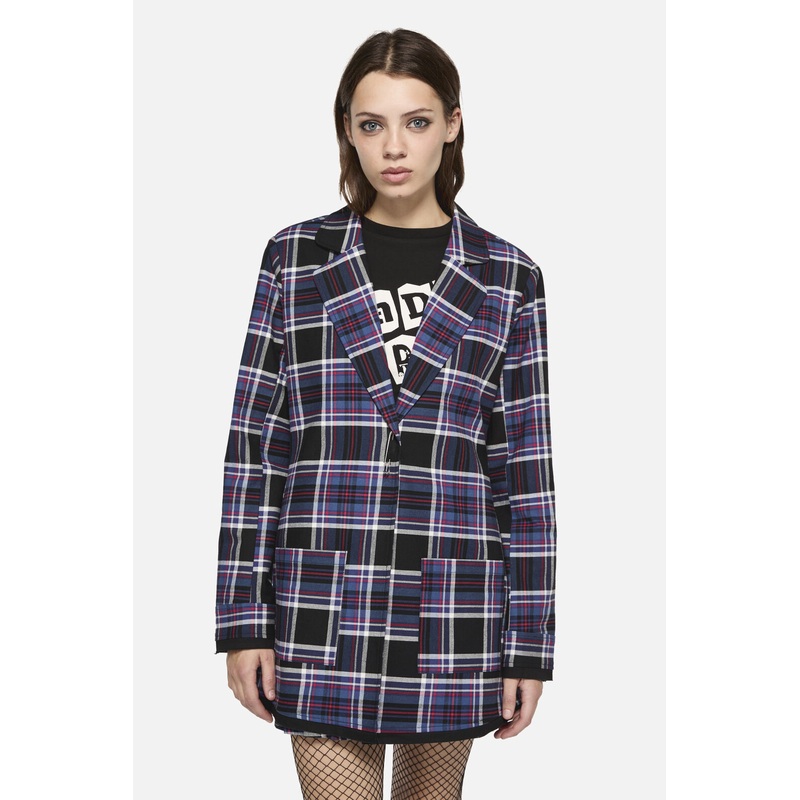 Edgy Tartan Jacket