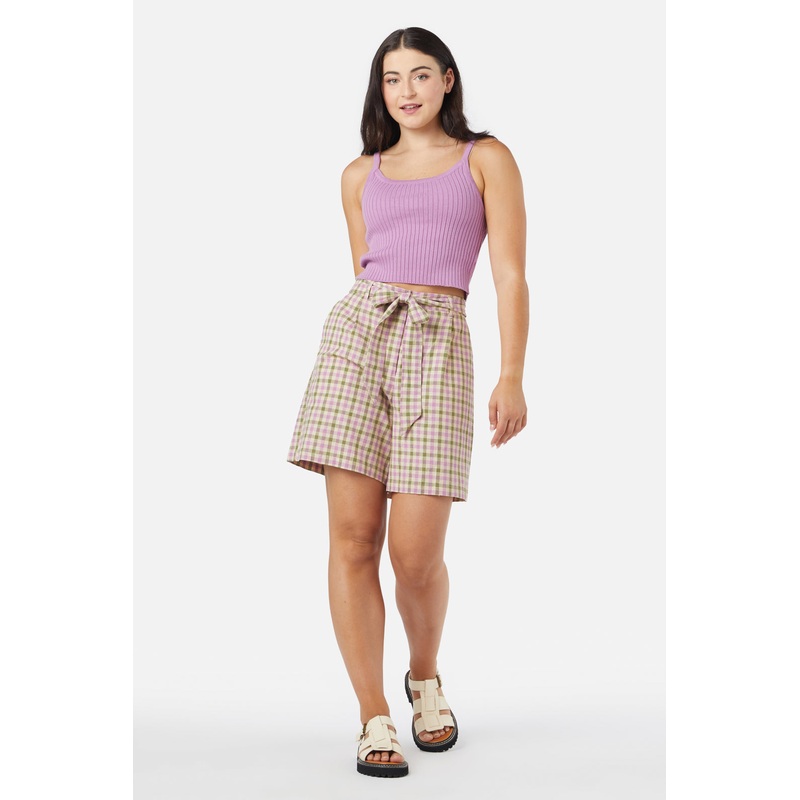 Emmie Check Short