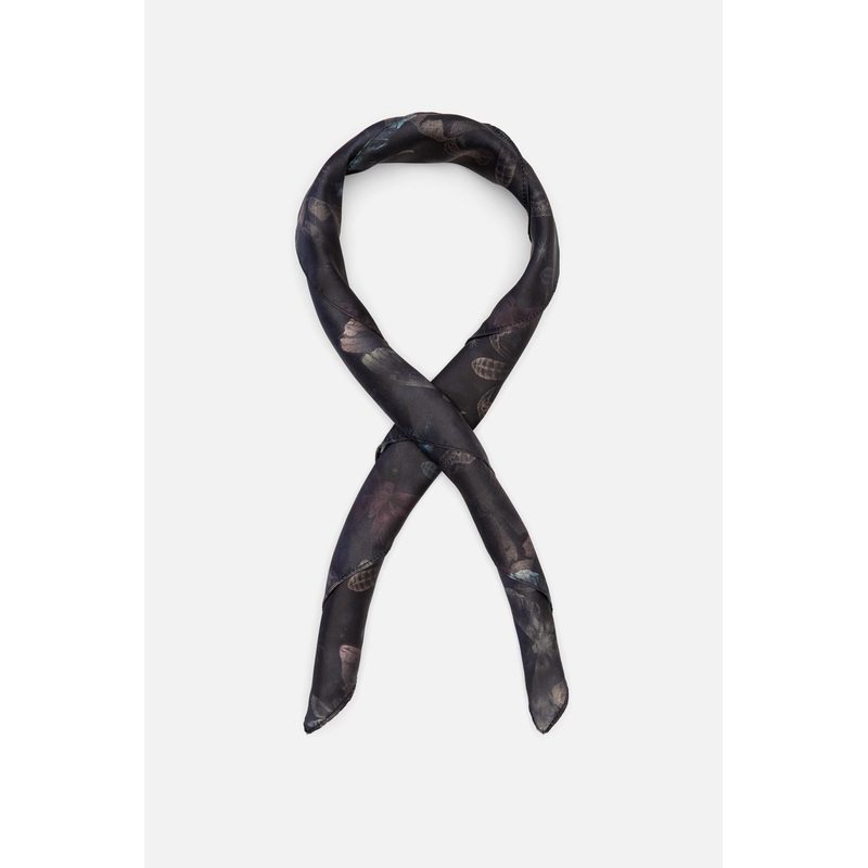 Night Moth Satin Scarf