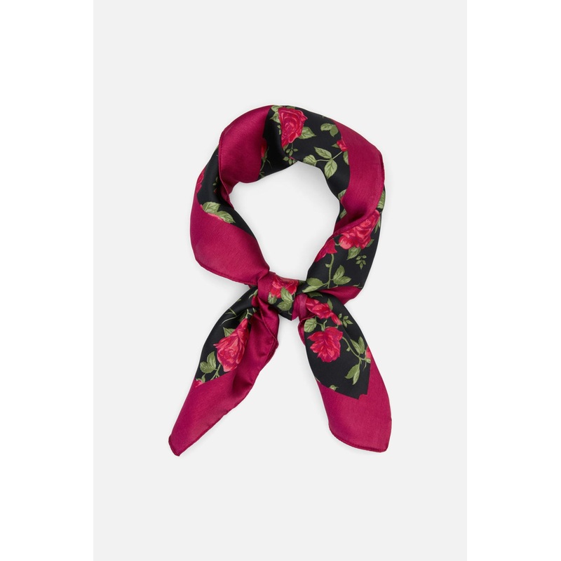 Roses Satin Scarf