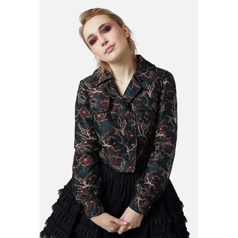 Satis Ruin Crop Jacket