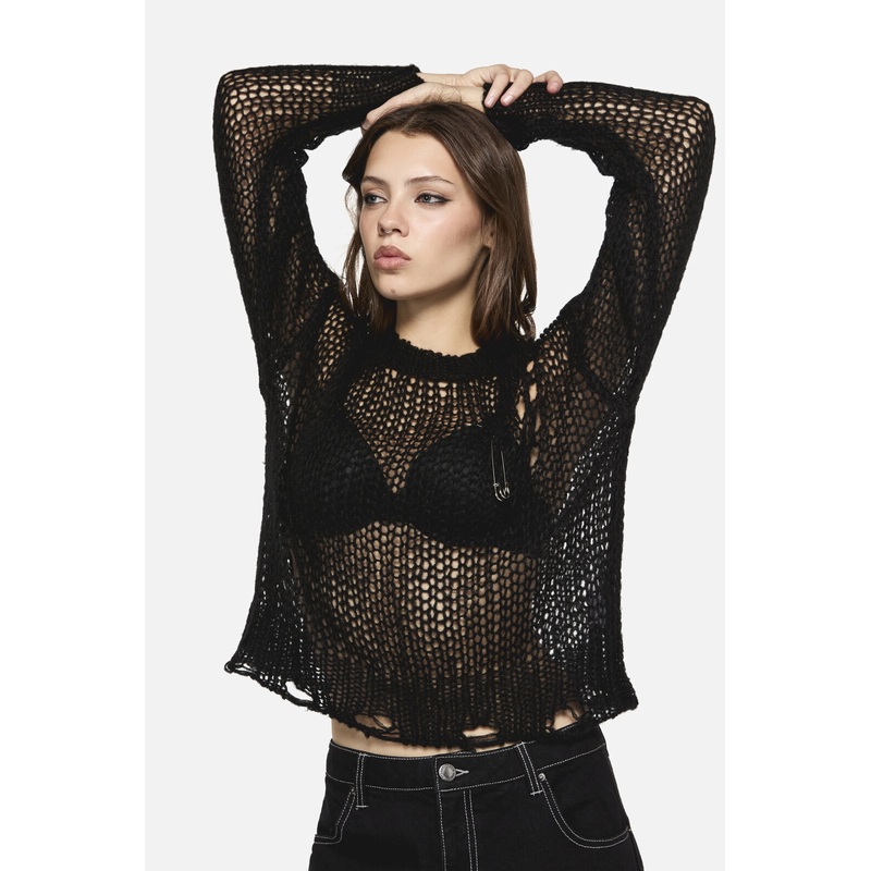 Scribbles Grunge Knit