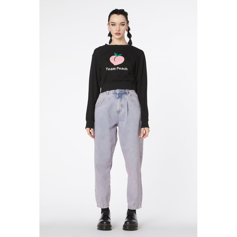 Team Peach Cotton Sweater