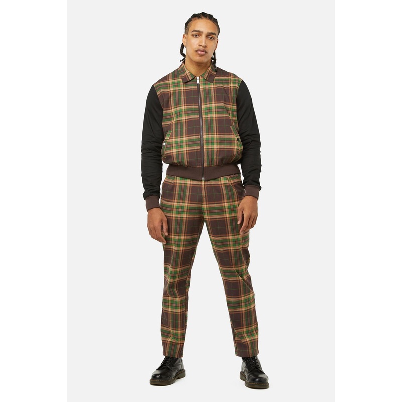 Triassic Tartan Contrast Jacket