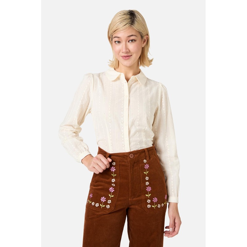 Evelyn Cute Cotton Blouse