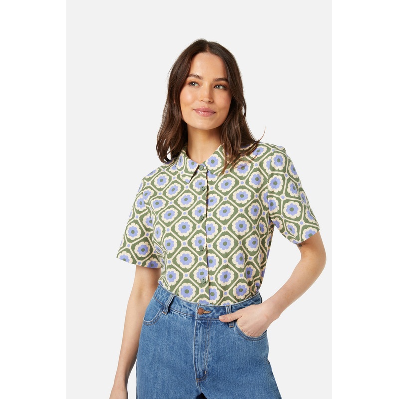 Flower Tile Shirt
