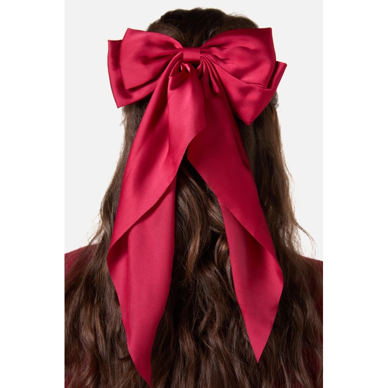 Long Bow Barrette Clip