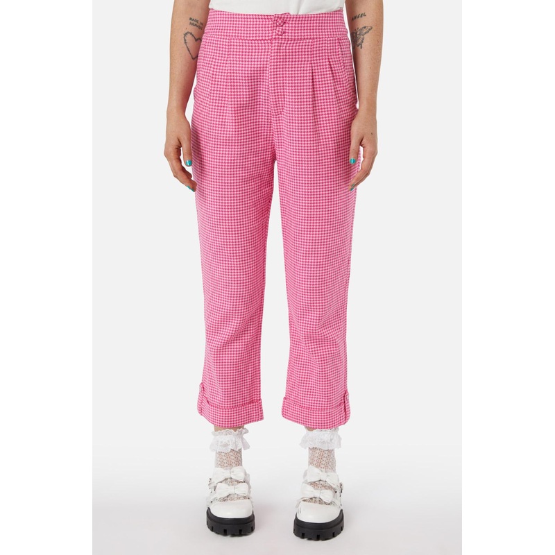 Maybelle Houndstooth Capris