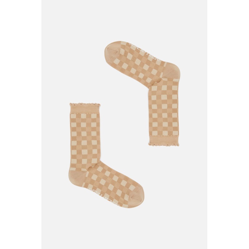 Saloon Gingham Socks