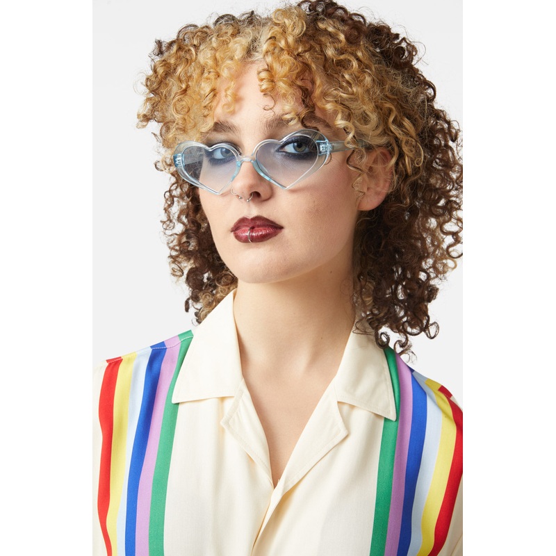 Acetate Heart Sunglasses